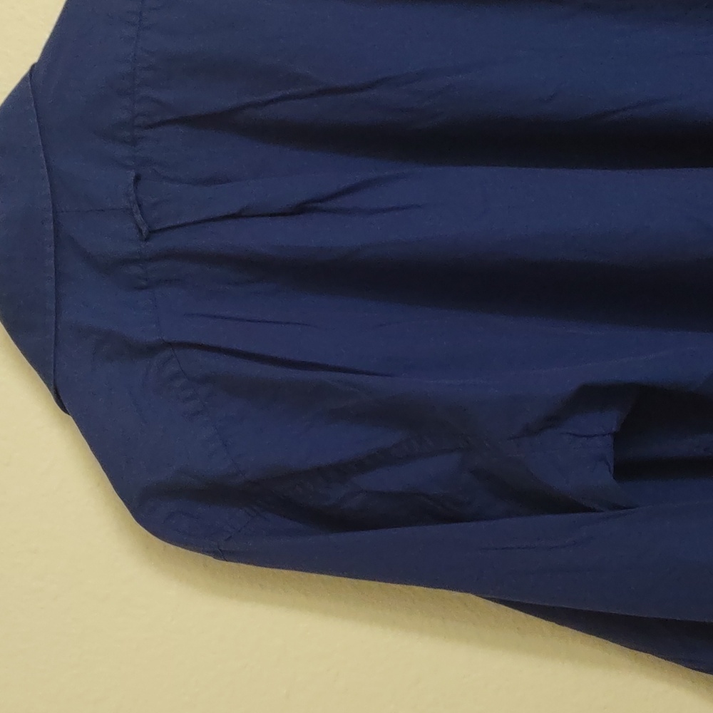 SLIGHTLY USED IZOD ROYAL BLUE SIZE XLARGE LONG SLEEVE BUTTON DOWN - Picture 11 of 14